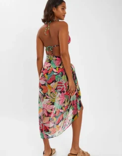 Accessorize Tropical Print Sarong