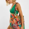 Accessorize Tropical Print Shopper Bag