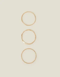 Accessorize Twist Bangles Set of Three