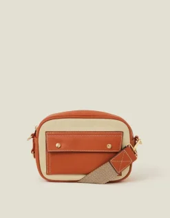 Accessorize Utility Canvas Cross-Body Bag