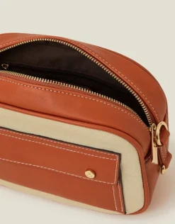 Accessorize Utility Canvas Cross-Body Bag