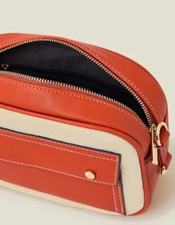 Accessorize Utility Canvas Cross-Body Bag