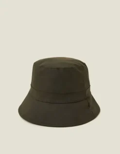 Accessorize Water-Resistant Rain Hat Green