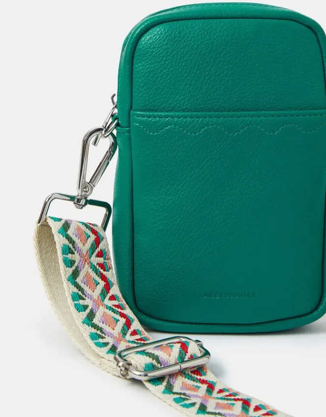 Accessorize Webbing Strap Phone Bag