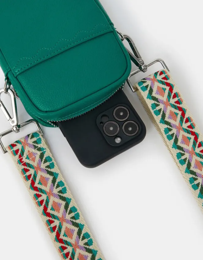 Accessorize Webbing Strap Phone Bag