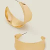 Accessorize Wide Hoop Earrings
