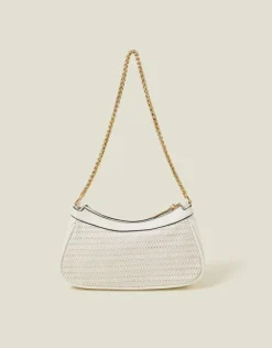 Accessorize Woven Chain Shoulder Bag