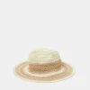 Accessorize Woven Fedora Hat