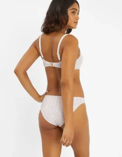 Accessorize Zig-Zag Bikini Bottoms Gold